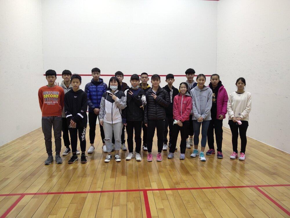 第12屆台灣青少年壁球錦標賽比賽紀實