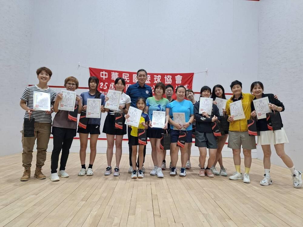 115年第25屆全國壁球分齡錦標賽比賽紀實