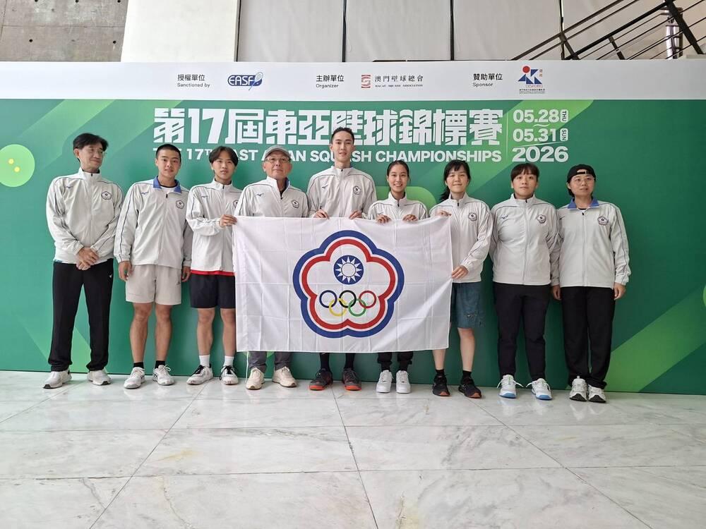 中華民國壁球協會保險公告(參加2026年第三屆亞洲壁球雙打錦標賽)