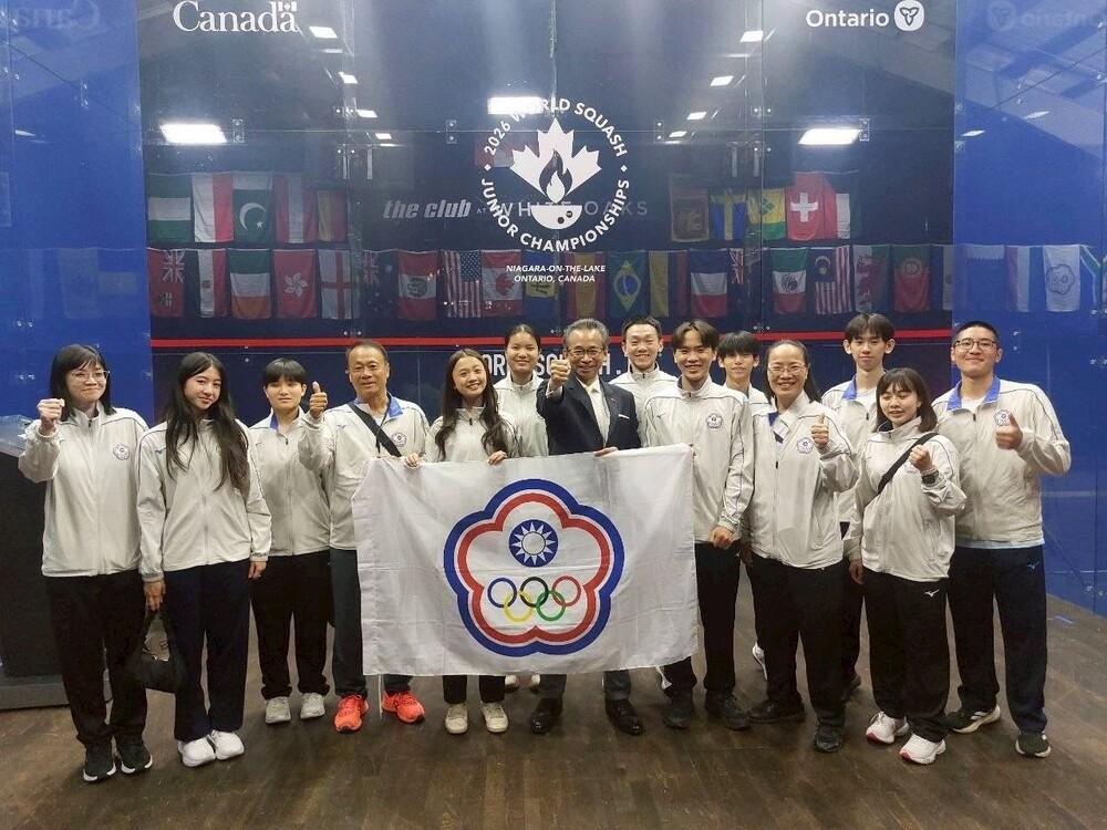 參加2026年世界青少年壁球錦標賽活動紀實